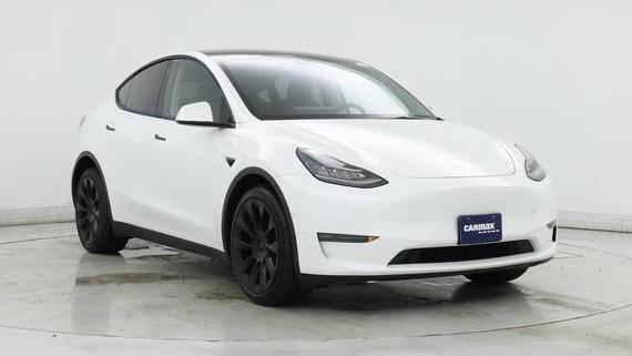 TESLA MODEL Y 2021 5YJYGDEEXMF249262 image